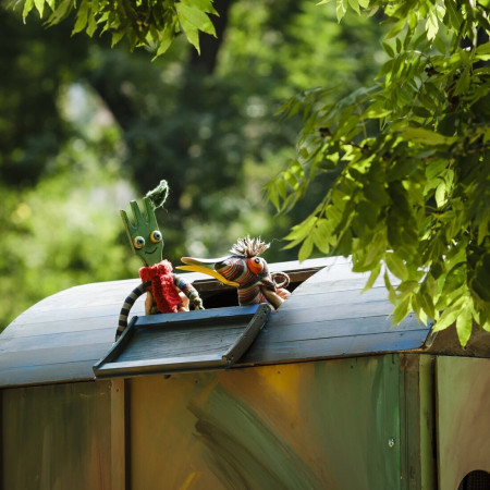 Ágacska - a Kultkikötő gyerekelőadása BALATONSZÁRSZÓN