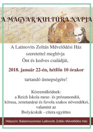A Magyar Kultúra Napja Balatonszemesen