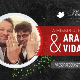 A miskolci gyökerek: Aranyosi Péter & Vida Péter @Platán Étterem