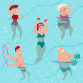 Aquafitness a Balatonszemesi Élményfürdőben Minden Szerdán és Szombaton