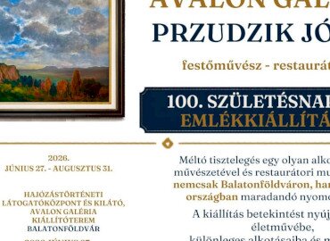 Avalon Galéria és Przudzik József kiállításának megnyitója Balatonföldváron
