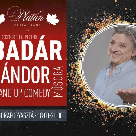 Badár Sándor Balatonföldváron @Platán Étterem