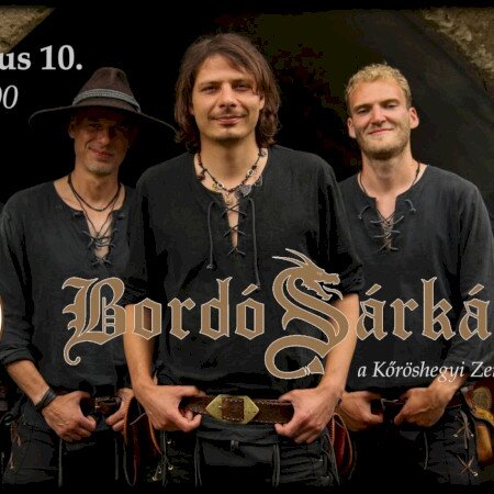 Bordó Sárkány koncert Kőröshegyen