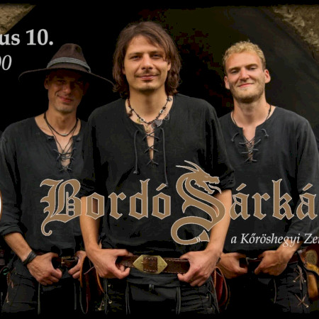 Bordó Sárkány koncert Kőröshegyen
