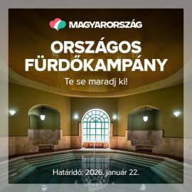 Csatlakozzon a Visit Hungary Országos Fürdőkampányához