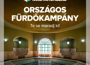 Csatlakozzon a Visit Hungary Országos Fürdőkampányához