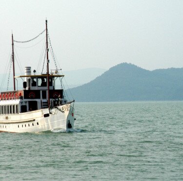Eine Schifffahrt nach Tihany - von Balatonföldvár