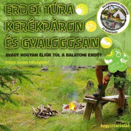 Erdei túra kerékpáron és gyalogosan - avagy hogyan éljük túl a balatoni erdőt?
