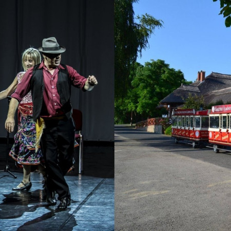 Folklór cigány est és kirándulás kisvonattal