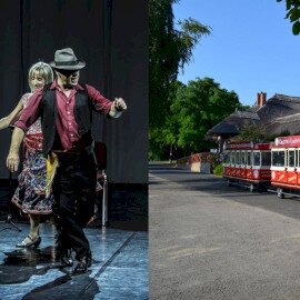 Folklór cigány est és kirándulás kisvonattal