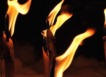 Gyertyás megemlékezés az egykori szántódpusztaiakról