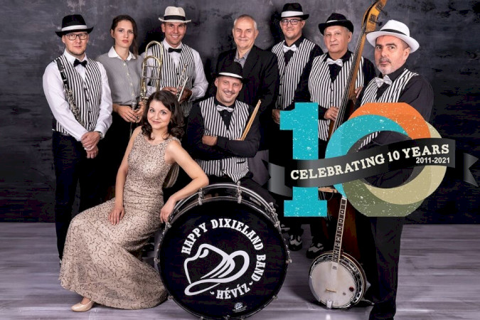 Happy Dixieland Band koncert Balatonszemesen