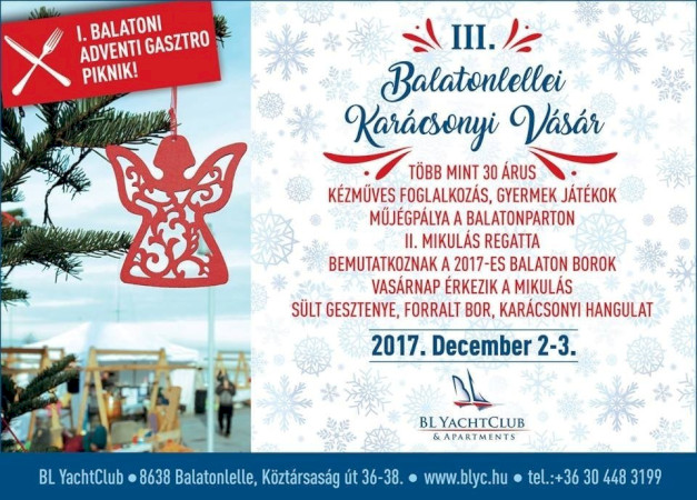 I. Balatoni Adventi Gasztro Piknik