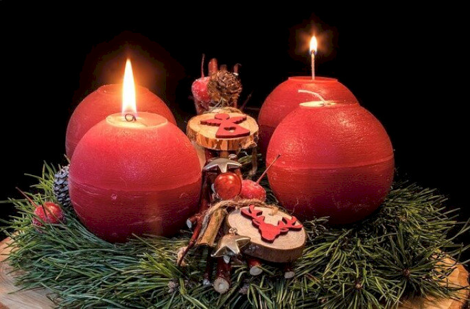 II. Adventi gyertyagyújtás  Nagycsepelyen