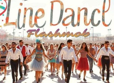 International Line Dance Flashmob Balatonföldváron