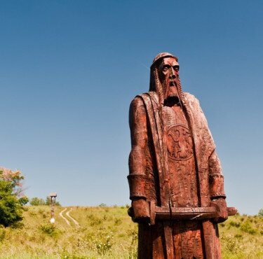 In the footsteps of leader Koppány