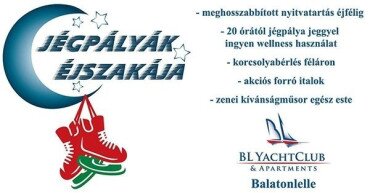 Jégpályák éjszakája Balatonlellén