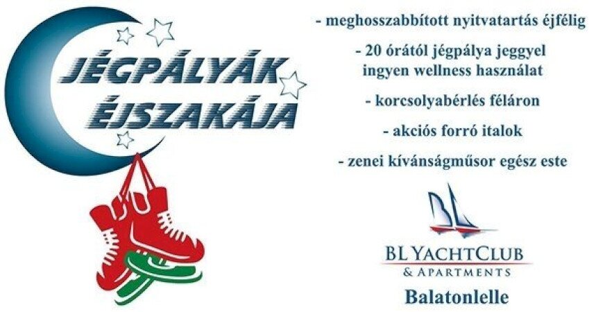 Jégpályák éjszakája Balatonlellén