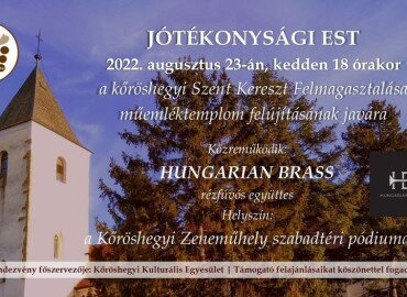 JÓTÉKONYSÁGI EST | HUNGARIAN BRASS | a Kőröshegyi Zeneműhely szabadtéri pódiumán