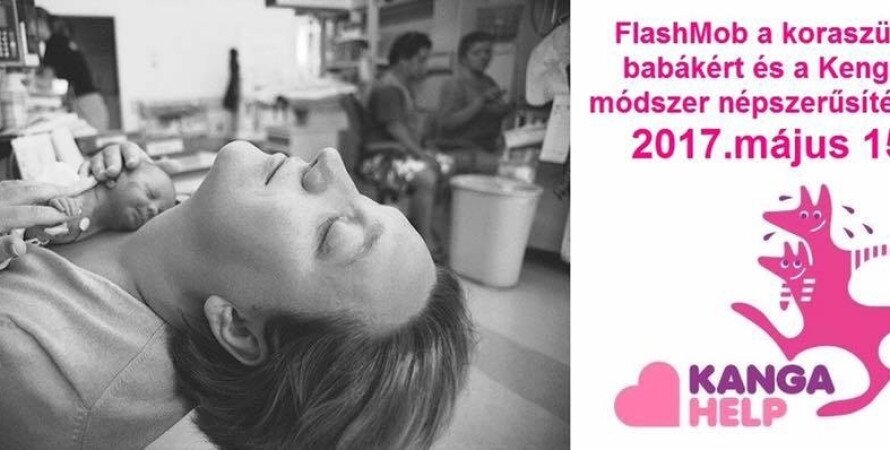 Jótékonysági FlashMob a koraszülött babákért