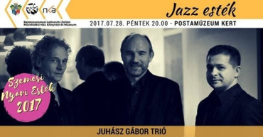 Juhász Gábor trió koncert Balatonszemesen