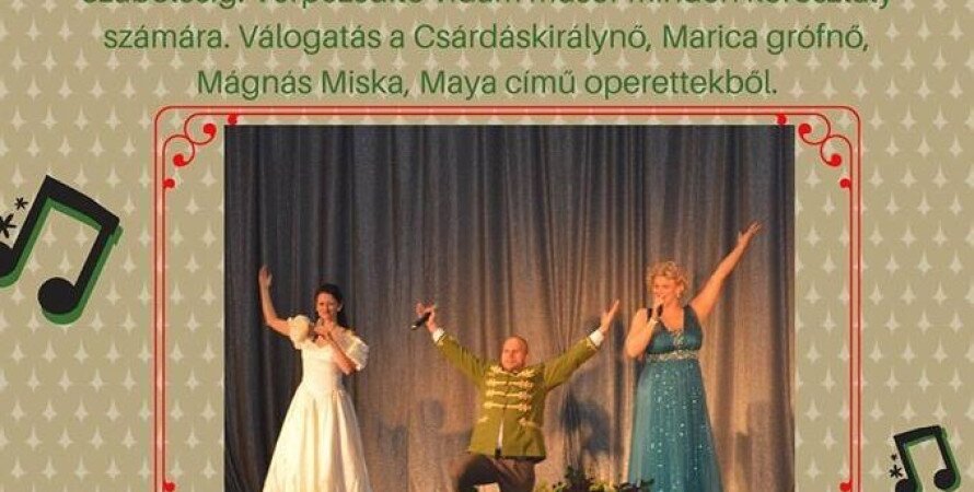 Karácsonyi operett egyveleg Balatonszemesen