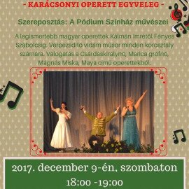 Karácsonyi operett egyveleg Balatonszemesen