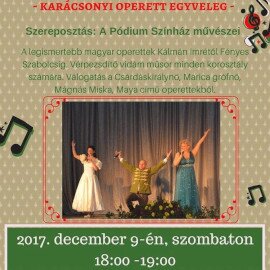 Karácsonyi operett egyveleg Balatonszemesen