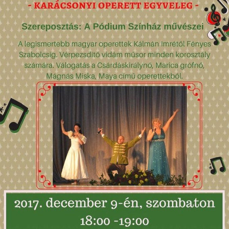 Karácsonyi operett egyveleg Balatonszemesen