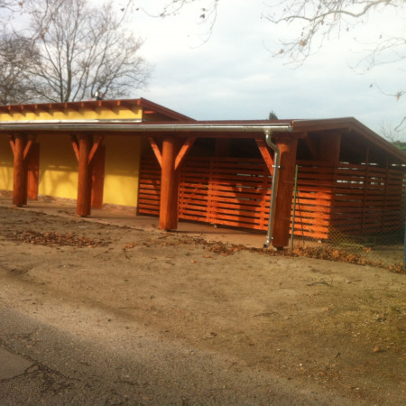 Kerékpáros pihenőhely - Infópont