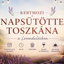 Kertmozi a Kőröshegyi Levendulásban