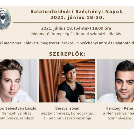 "....ki megismeri Földvárt, megszereti örökre..."-Széchényi Imre és Balatonföldvár