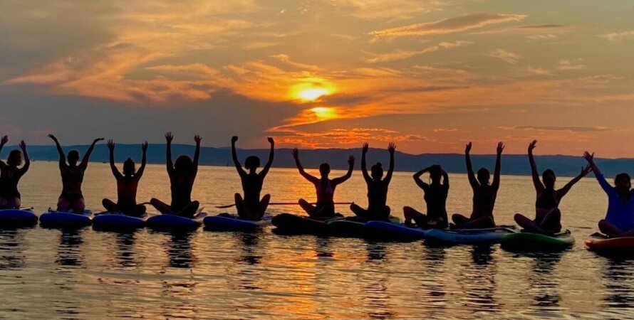 Naplementés Sup Yoga BALATONFÖLDVÁRON