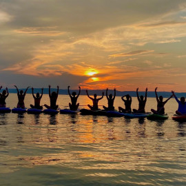 Naplementés Sup Yoga BALATONFÖLDVÁRON