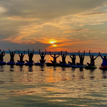 Naplementés Sup Yoga BALATONFÖLDVÁRON