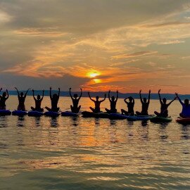 Naplementés Sup Yoga BALATONFÖLDVÁRON