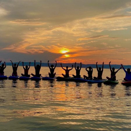 Naplementés Sup Yoga BALATONFÖLDVÁRON