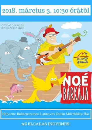 Noé Bárkája-bábkoncert