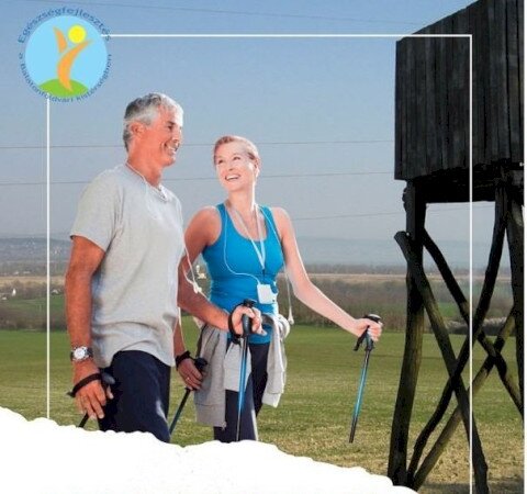 Nordic walking túra Balatonőszödön