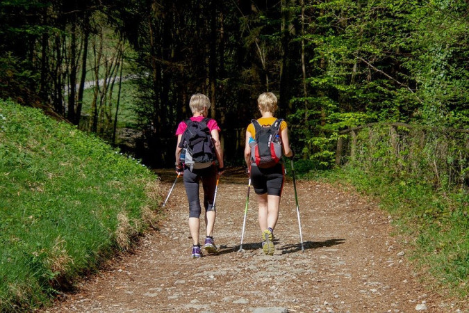 Nordic walking túra Balatonszemesen