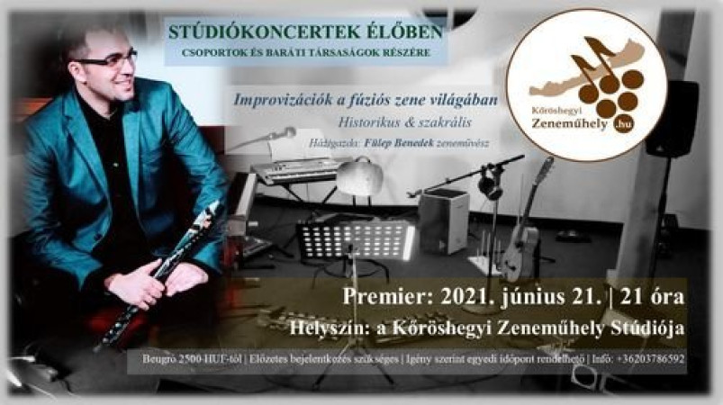 Nyáresti Stúdiókoncertek | A fúziós zene világában