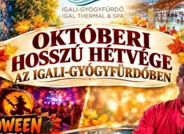 Októberi hosszú hétvége az Igali-Gyógyfürdőben