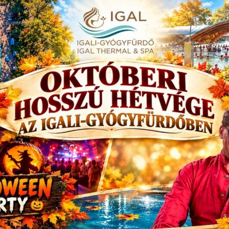 Októberi hosszú hétvége az Igali-Gyógyfürdőben