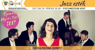 Pátkai Rozina Quintet koncert Balatonszemesen
