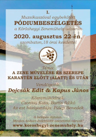 Pódiumbeszélgetések 1. | A ZENE "Karantén előtt, alatt és után"