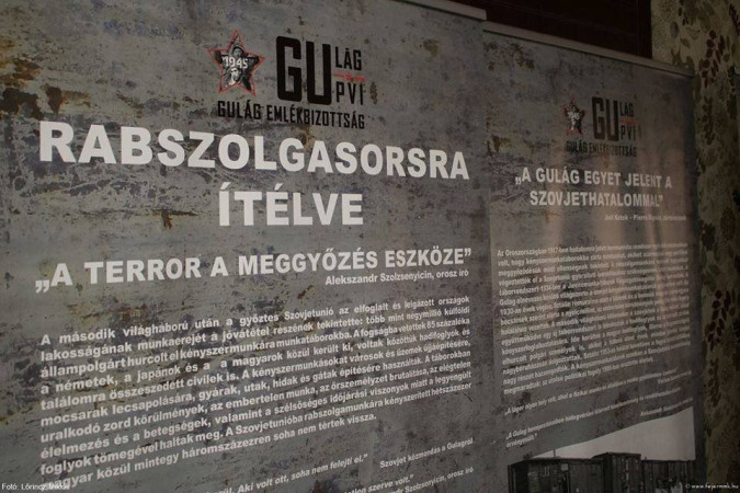 Rabszolgasorsra ítélve kiállítás Kőröshegyen
