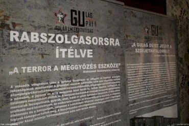 Rabszolgasorsra ítélve kiállítás Kőröshegyen