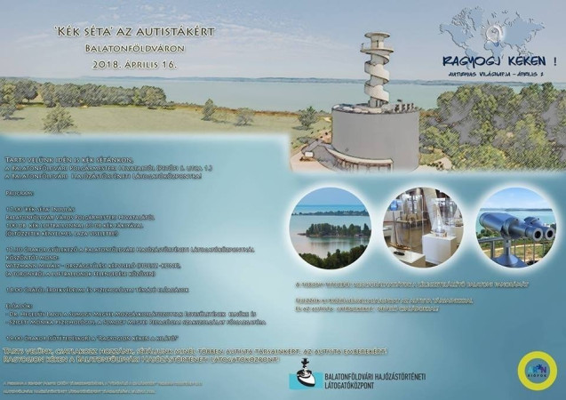 Ragyogjon kéken a Balatonföldvári Látogatóközpont tornya!