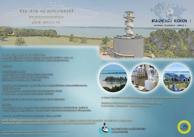 Ragyogjon kéken a Balatonföldvári Látogatóközpont tornya!
