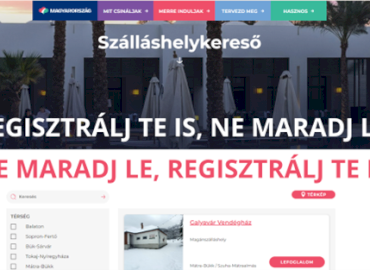 Szálláshely szolgáltatók figyelem!